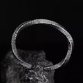 Earth Vein Hammered Bangle