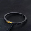 Fire Blaze Gold Vein Bangle